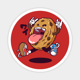 Choco chip Cookie Jump Magnet